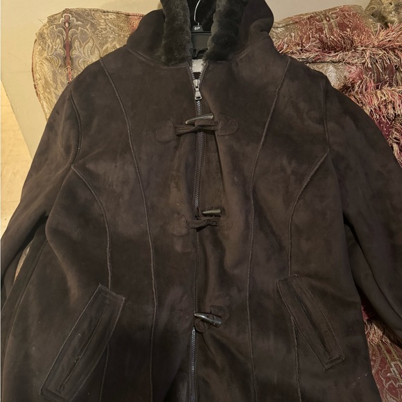 Side dark coco brown xl suade Croft and barrow - Picture 4 of 4